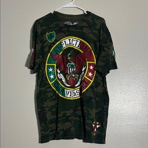 Affliction Cain Velasquez Camo Graphic Tee